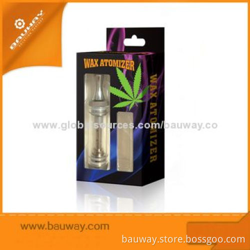 Clear Glass Tube Clearomizers with Herb/Waxy/E-liquid for eGo Series Batteries, CloudTank